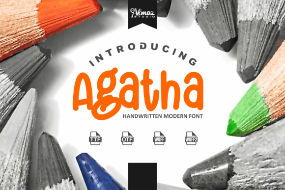 Agatha: A Handwritten Font for Modern Design