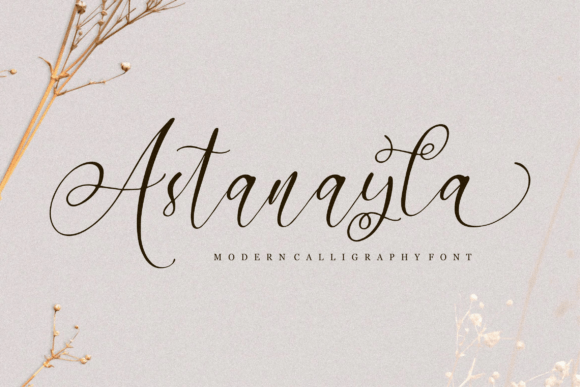 Astanayla: Elevating Modern Design with Elegant Calligraphy