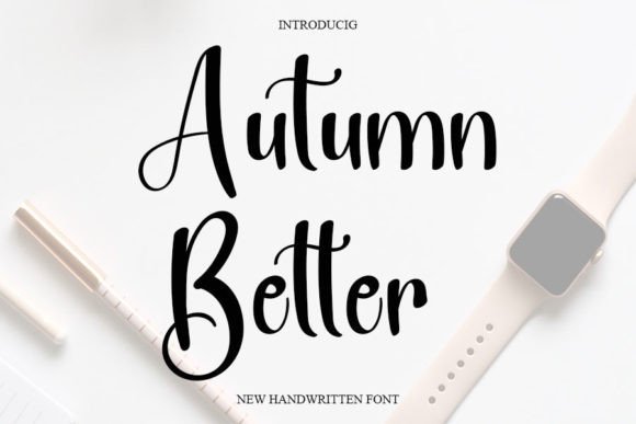 Autumn Batter: A Font for Elegant Design