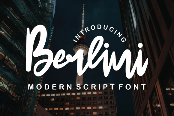 Berlini: A Bold Handwritten Font for Elegant Design
