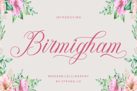 Birmigham: The Elegant Handwritten Font for Modern Design
