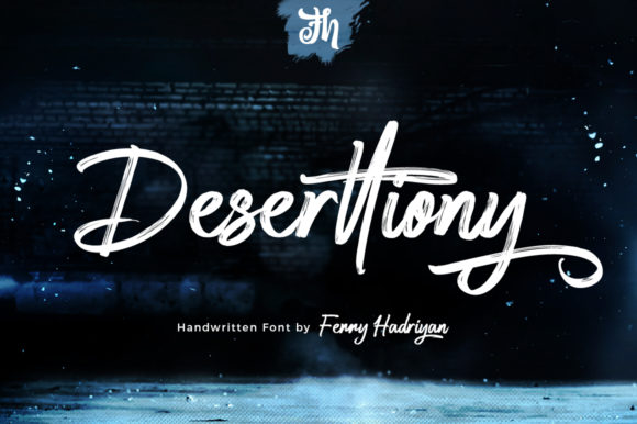 Deserttiony: The Handwritten Font for Modern Design