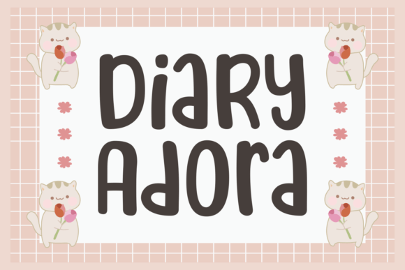 Diary Adora: The Charming Font for Creative Projects