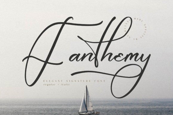 Fanthemy: The Elegant Handwritten Font for Modern Design