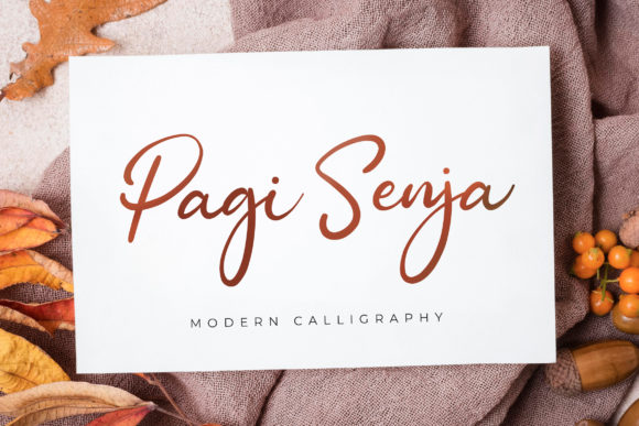 Pagi Senja: Elevate Your Designs with Elegant Typography