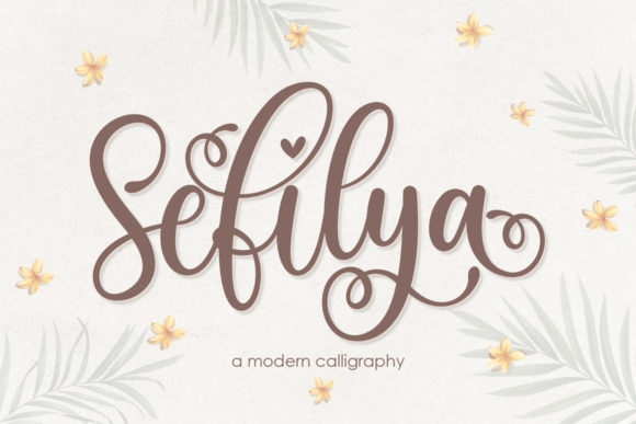 Sefilya: Elevating Your Visual Design with Elegant Typography