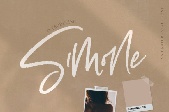 Simone: The Handwritten Font That Captures Modern Elegance