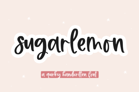Sugarlemon: The Handwritten Font Blending Elegance with Warmth