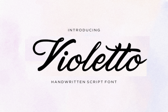 Violetto: The Handwritten Font for Modern Design