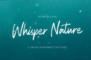 Whisper Nature: Elevating DIY with Authentic Handwritten Style